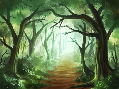 trying to expand my art horizons so I painted an environment for once, I think this turned out prett