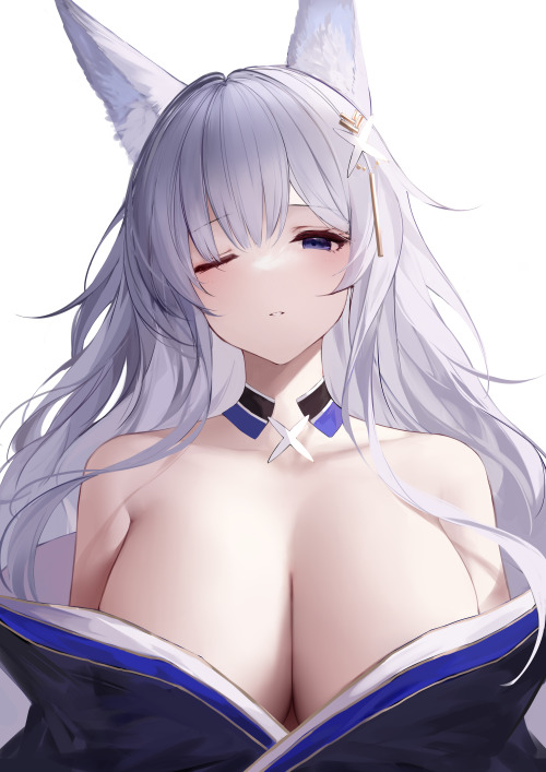 a-titty-ninja: 「(●'◡'●)」 by 岸Yasuri | Twitter๑ Permission to reprint was given by the artist ✔.