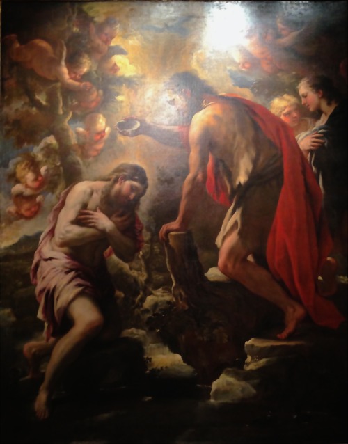 Suspended Motion Luca Giordano, The Baptism of Christ, 1684, oil on canvas, 91 ½ x 76 in. New Orleans Museum of Art Renowned painter of the late Baroque period Luca Giordano created mythological paintings, frescoes and religious imagery in a...