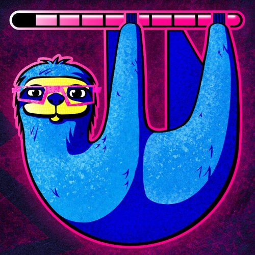 Logo and banner for @styler__on__yt YouTube gaming channel. #affinitydesigner #sloth #youtubechannel