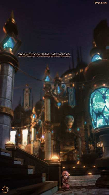 aguri-ff14:- The Rising -    Scenery of Ul'dah