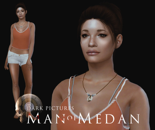 Man of Medan Felicite  “Fliss” Dubois SimI recomend download this set (not include)Game version 1.56