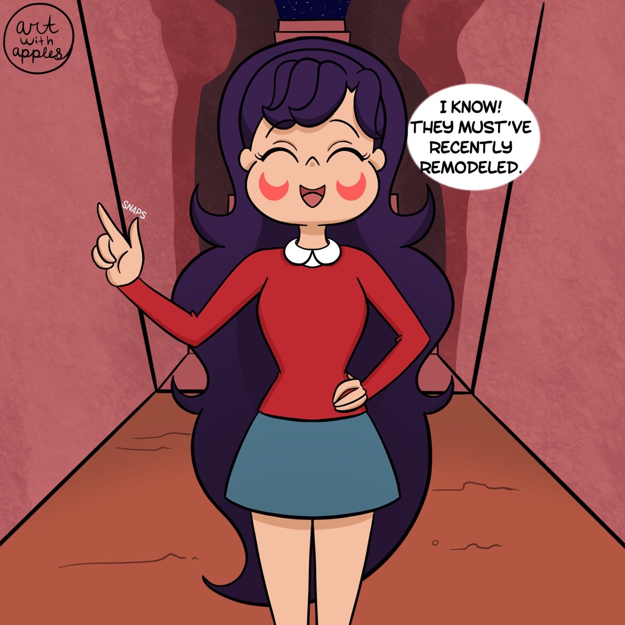artwithapples:  I had some people requesting to know what it would be like for Lunista