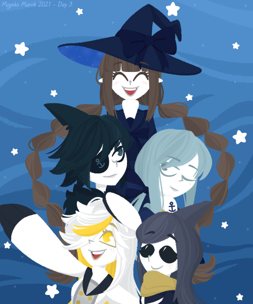 Happy ending⚓[Mogeko March - Day 3: Wadanohara and the Great Blue Sea]