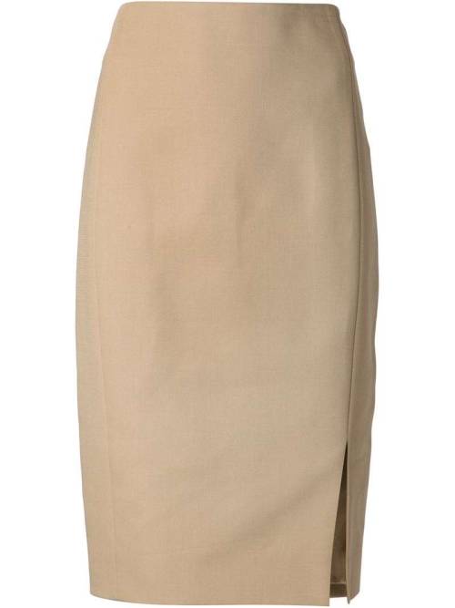 NELLIE PARTOW side slit pencil skirtSearch for more Skirts by Nellie Partow on Wantering.