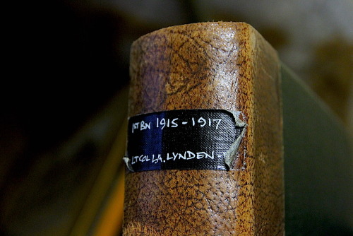 &hellip;after digging all night, men and rifles are muddy.1915 - 1917 / LT COL LA LYNDEN