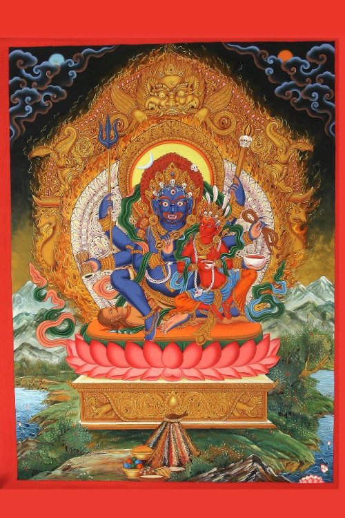 Chand Bhairava and Kaumari by Dinen Maharjan, Nepal