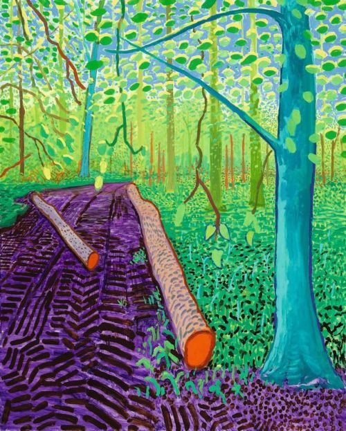 crossconnectmag:  Paintings by David HockneyDavid Hockney, born in 1937 is an English painter, draughtsman, printmaker, stage designer, and photographer. An important contributor to the pop art movement of the 1960s, he is considered one of the most