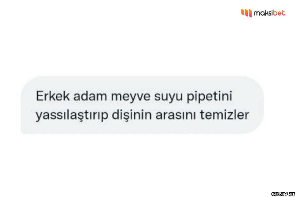 Erkek adam meyve suyu...