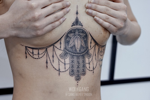 80 Sternum Tattoo Ideas For Men And Girls To Try Right Now