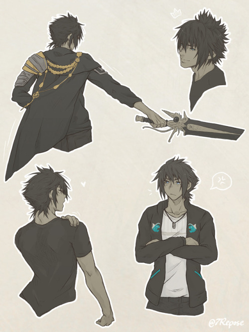 7repose: Twitter |  Pixiv | Deviantart | Redbubble Store |  Ko-fi PageNoct outfits :D