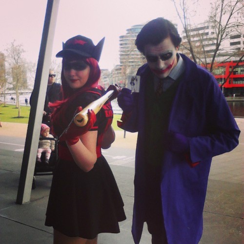 BATWOMAN! & the Joker #ozcomiccon #melbourne