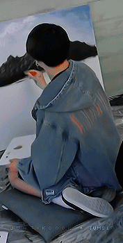 Jungkook And His Adorable Habit Of Sitting On His Feet