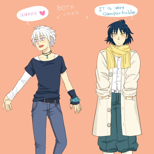 sora-mimi-desu:  I see a lot of dmmd outfit swap around here and I tried to do one too. 