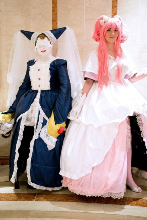 Madoka Kaname Ultimate Form by trichro and Walpurgisnacht by samstar1990 at Kitacon - Phot