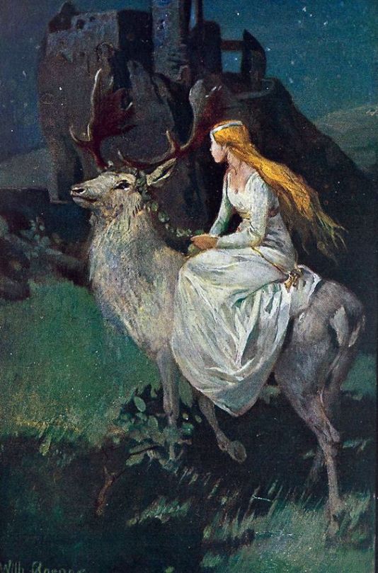 The Maiden NotburgaGrimm Brothers Illustration : Wilhelm Roegge 