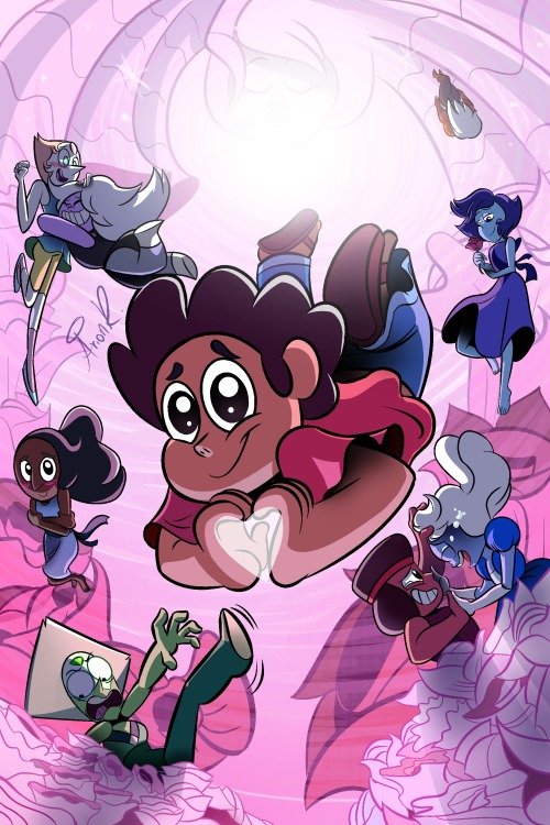 arionrashad: More Steven!! The whole concept behind this piece was ‘LOVE’, and appreciation for others! I had love songs and the show’s soundtrack on throught the whole time making this and I’m  super happy with how it all came out! I actually
