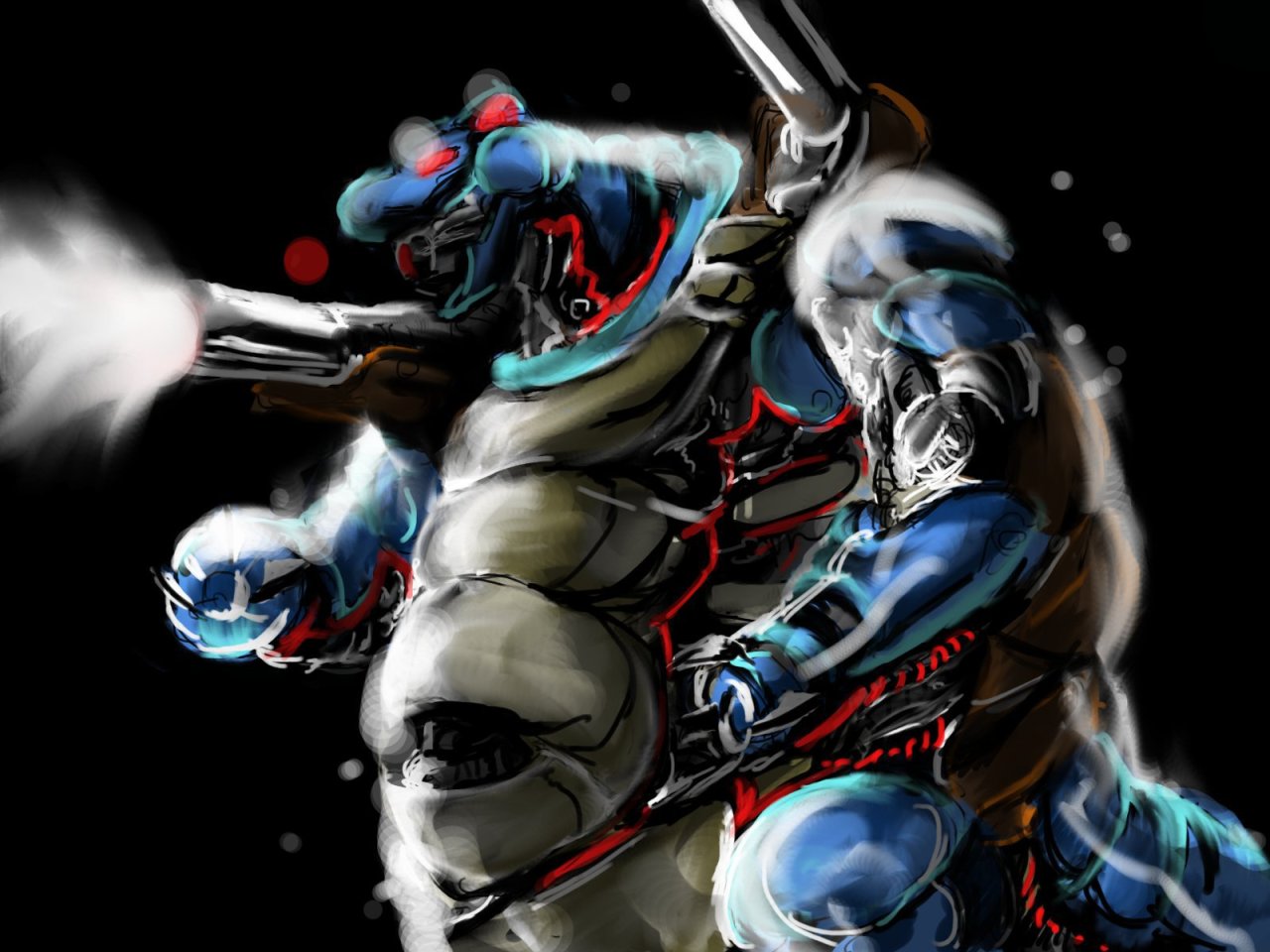 alternativepokemonart:  feralih8r:  (by ぐろてすく)  YOOOOOO