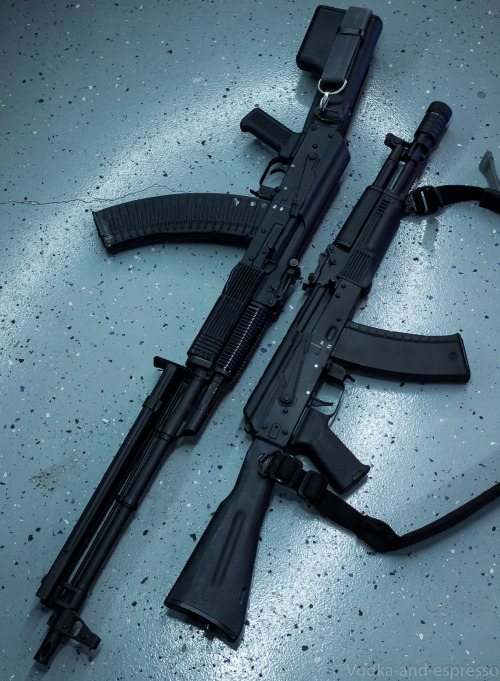 vodka-and-espresso:RPK-74m and AK-105