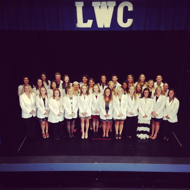 Nursing students’ Ceremony of Blessing & Transition in VP Henry Auditorium.