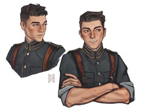 Studies for Octavius.I have an entire cast of characters for Farewell My Homeland and I really shoul