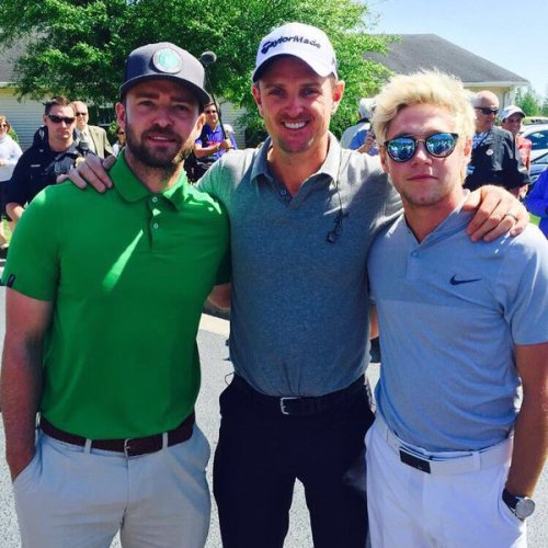 suitsdirection: @JustinRose99: Great day with @NiallOfficial @jtimberlake at Augusta meeting all the