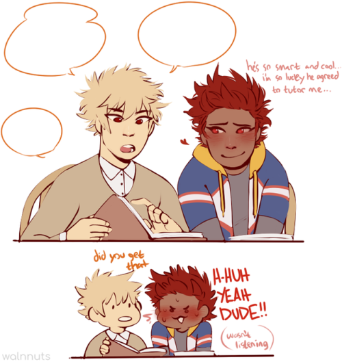 Swap AU Is Cute But Also Frightening Because Picturing Momo And Bakugou Swapping Both Personalities And