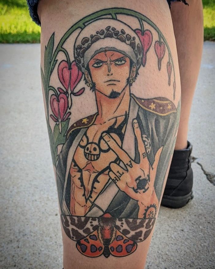 Image de anime, Law, and one piece  One piece tattoos, One piece drawing,  Piecings