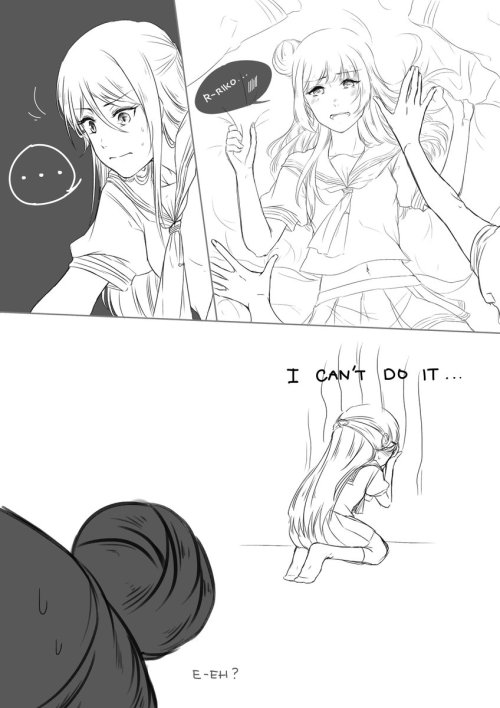noiresplendence: These are the YoshiRiko/YohaRiko sketches from my Twitter account where I post sket
