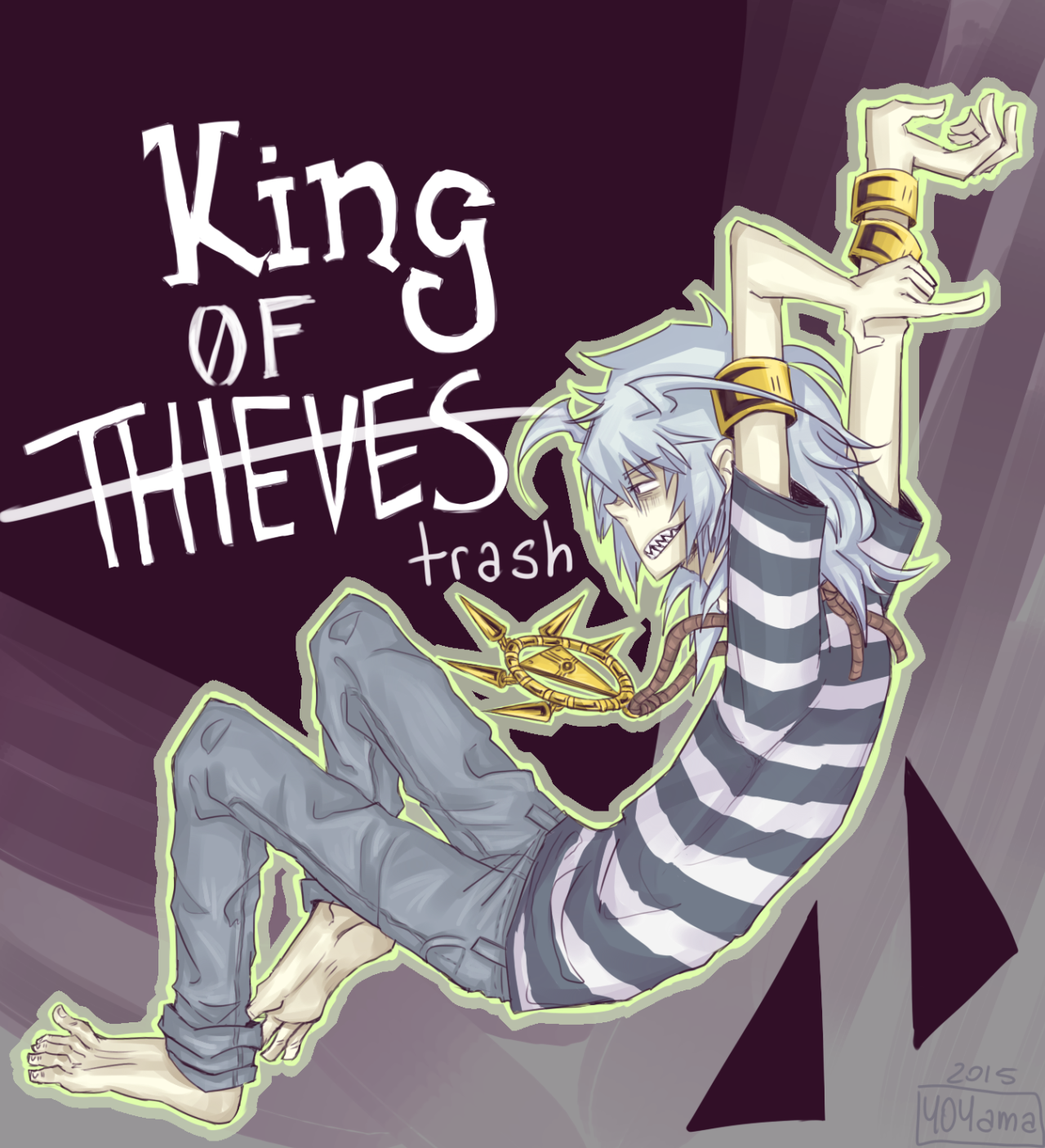 amarcia:Bakura for the Trash King 2k15