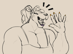 rittsrotts:  Ro Bomb lions lions lions lions lions and pecs