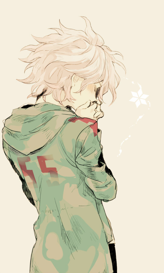 gamcee:  狛枝 by あきら     