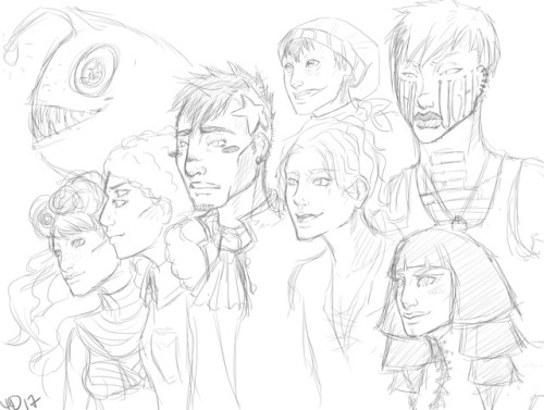 I wanted to draw Gulsot and and ended up with EVERYONE. I don’t ever think this has happened before 