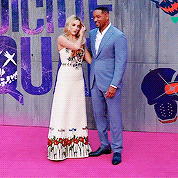ewanmcgregod:  Margot Robbie + Will Smith murdering my heart with their friendship
