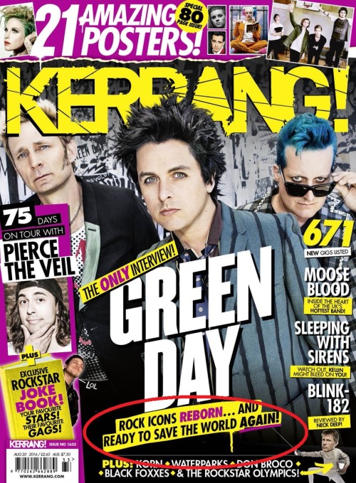 greendaychick14: erinite180: confirmed: still caught in american idiots shadow, Green Day paid trump