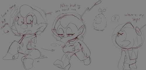 Pikmin Au Where Pom Is A Wraith 🤨
