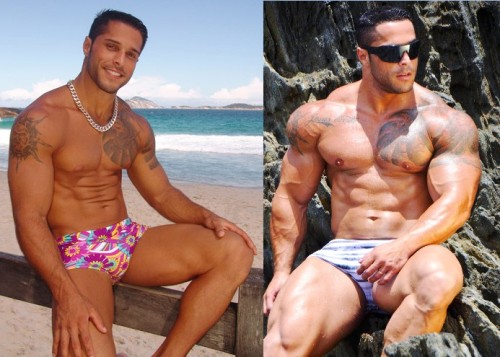 drwannabe:  Bruno Moraes Cunha’s ongoing transformation. Dude’s getting massive. [more posts of Bruno] [more transformations] 