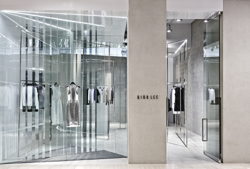 {Some retail therapy to end the day with. Australian firm Akin Creative designed the first Melbourne