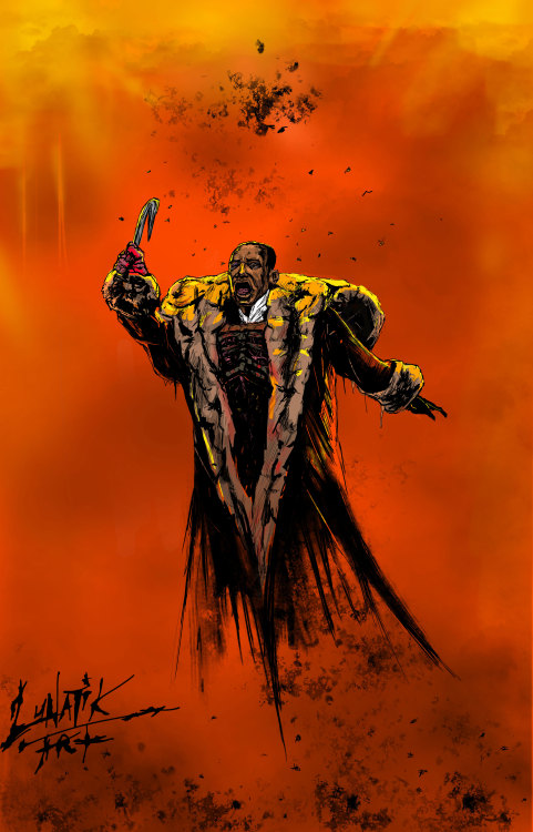 lunatiksart:  Candyman Poster art i designed.