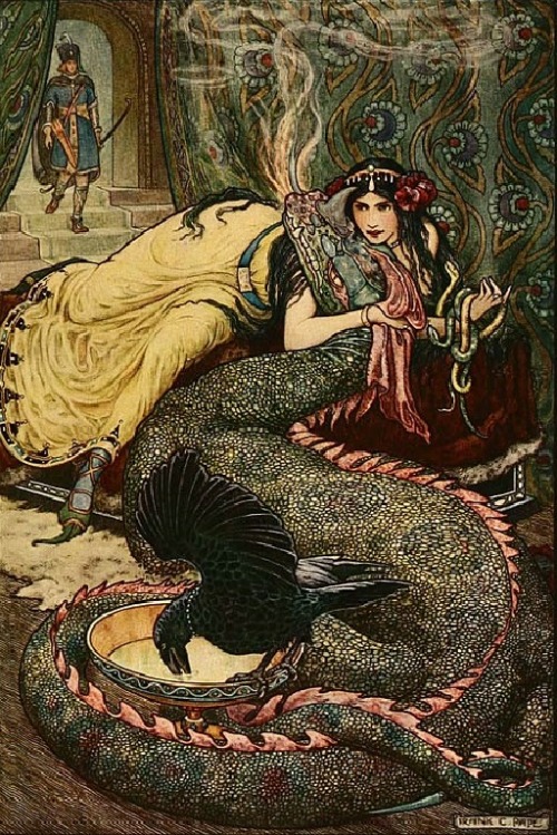 oldpaintings:  From The Russian Story Book, porn pictures