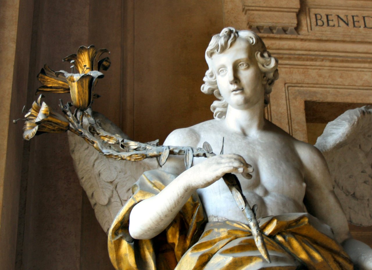 tudor-rose:  Angels of the Basilica di Santa Maria Maggiore.