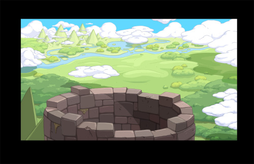 kingofooo:  selected backgrounds from The Tower art director - Nick Jennings BG designers - Santino Lascano & Derek Hunter BG painters - Sandra Calleros, Ron Russell, and Teri Shikasho