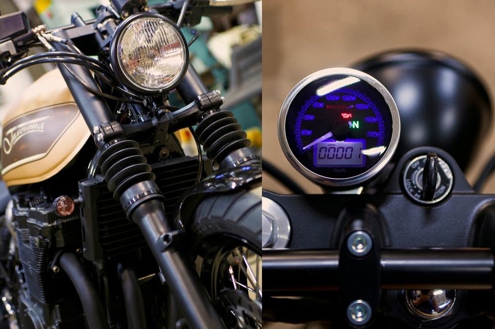 caferacerdesign:  Cafe Racer Design SourceSuzuki 750 @caferacerdesign 