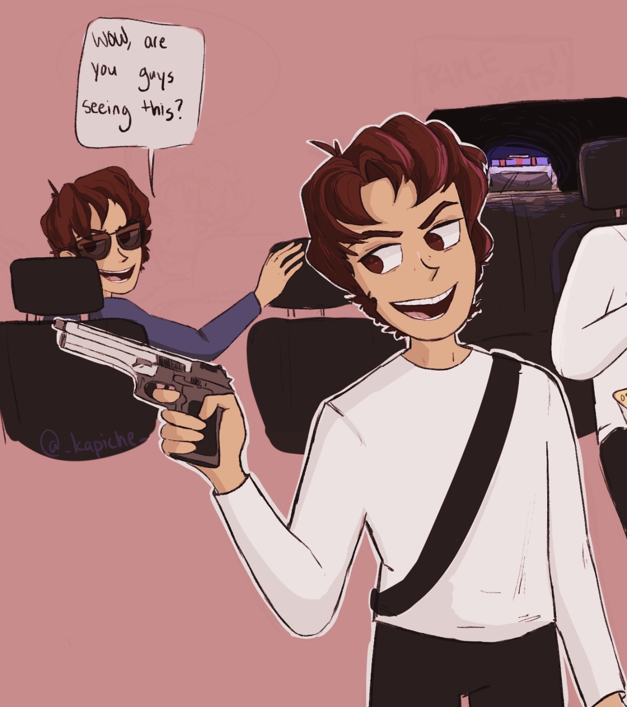 🎃Ropol🔪 on X: Kurt Kunkle x Steve harrington 🚗x 🍨 #Spree