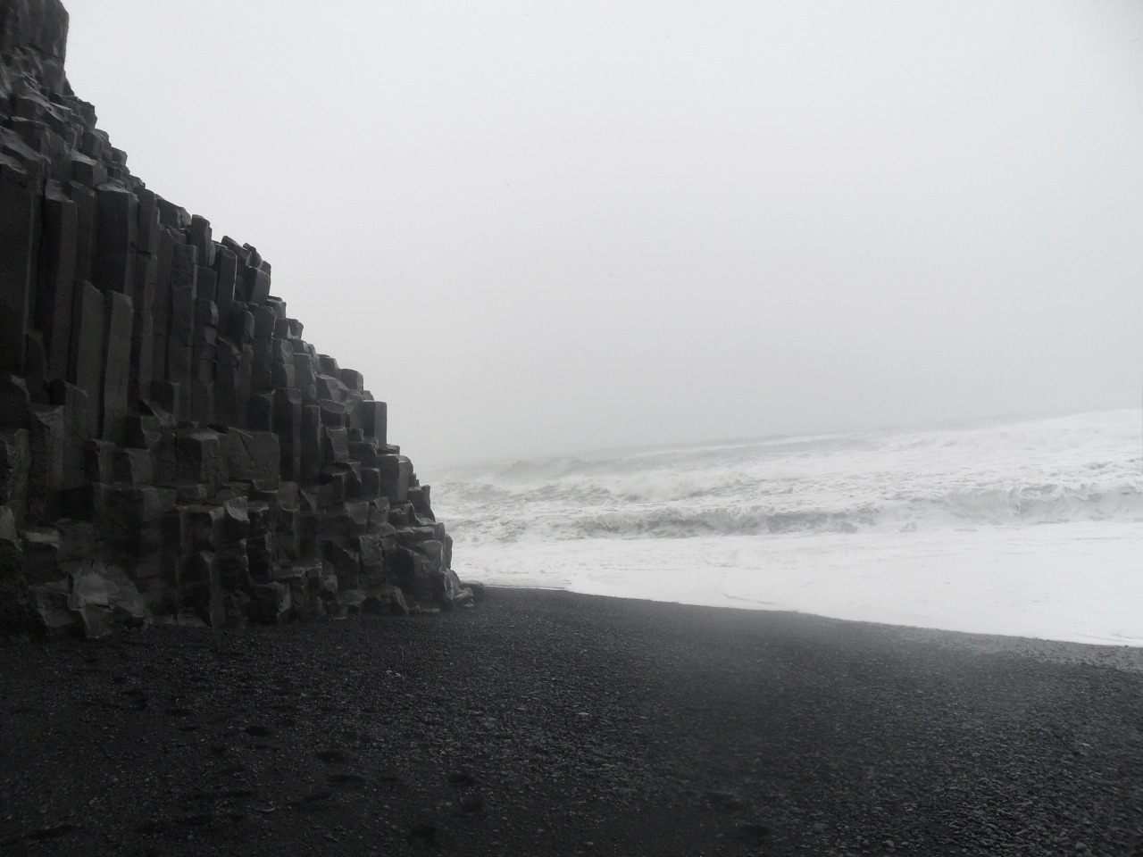 walkingwithmountains:  Basalt columns, Reynisdrangar, Vík, Iceland Taken by me