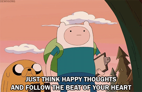 Dewogong Adventure Time Gifs And Randomness Just Think Happy Thoughts And Follow The Beat Of