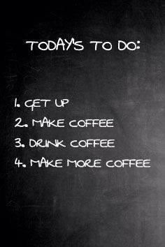 A few more things than that on my list…. but that’s a great start! 