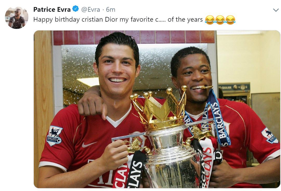 All about Cristiano Ronaldo dos Santos Aveiro — So Patrice still calls him  Christian Dior 🤣💖 In