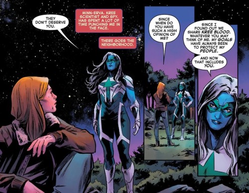 comicstallion: From Captain Marvel Vol. 10 #008, “Falling Star - Part 1”Art by Carmen Carnero and Ta