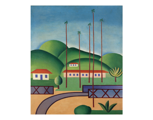 Tarsila do Amaral - Palmeiras (1925)